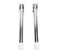 Eujgoov Soporte de Asiento de Banco Batir Patada de Acero Inoxidable de Acero Inoxidable Pastilla de Estabilidad Mejorada para Bote 13 Pulgadas con Yates de Punta de Goma Blanca