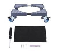 Eujgoov Soporte de Nevera Ajustable Base Móvil 41 64 Cm L W 9 12 Cm H 180 Kg de Carga 360 ° ABS ABS para la Secadora de Lavadora