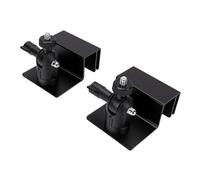 Eujgoov Soporte para Panel Solar para Canalón, Soporte Ajustable 360 Grados, de Aleación de Aluminio Resistente y ABS para Paneles Solares Ring Arlo , Sin Taladrar