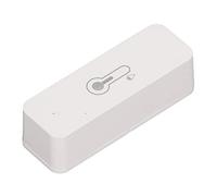 Eujgoov Termómetro WiFi Higrómetro Sensor Inalámbrico de Temperatura y Humedad Monitor Digital de Humedad Interior con Alarma de Aplicación para Vida Inteligente Fácil Instalación -20 ℃ a 60 ℃ ±1 ℃