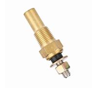 Eujgoov Transmisor Eléctrico de Latón, Transmisor de Temperatura de Aceite de Agua de 1/8 NPT, para Medidor de Motor, Rango de Temperatura de 0-300F, Universal para Usos Automotrices