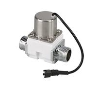 Eujgoov Válvula Solenoide Eléctrica DC 4.5V, Plástico, Control de Pulso Eficiente para Automatización de Agua, Ideal para Sistemas de Saneamiento y Riego