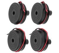 Eujgoov Zumbador de Alarma, 95 DB Sonido Continuo DC3-24V Piezoeléctrico | Carcasa ABS, Componente de Control Industrial, Oscilación de 2800 Hz, Rango de Trabajo de -20 ℃ a +80 ℃, Señal para Proyecto