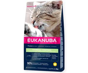 Eukanuba Adult Hairball Control Gato 2 Kg