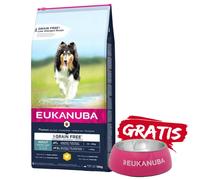 Eukanuba Adult Large Grain Free Pollo 12kg + ¡Cuenco GRATIS!