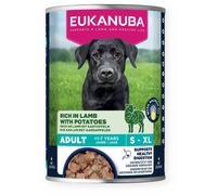 Eukanuba Adulto Cordero con Patatas Perros Latas 400 gr