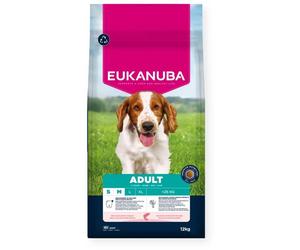 Eukanuba Adulto Razas Pequeñas y Medianas Salmón y Cebada 12 Kg
