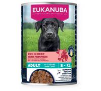 Eukanuba Adulto Ternera con Calabaza Perros Latas 400 gr