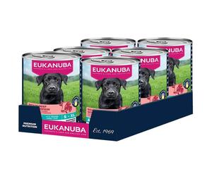 Eukanuba Adulto Ternera con Calabaza Perros Latas 6 x 400 gr