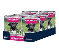 EUKANUBA Alimento Húmedo para Cachorros con Cordero y Patatas, 6 x 400g