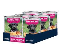 EUKANUBA Alimento Húmedo para Cachorros con Pavo y Zanahoria, 6 x 400g