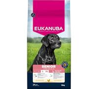 Eukanuba Senior, alimento seco con Pollo Fresco para Razas Grandes, alimento Premium para Perros Mayores, 15 kg