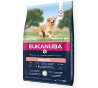 Eukanuba, alimento para Perros con Cordero y arroz para Razas Grandes - Alimento seco para Perros Edad Avanzada, 12 kg