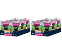 Eukanuba alimento para Perros húmedo con Pavo y Zanahoria, Comida húmeda Premium sin Cereales para Perros Adultos, 6 latas de 400 g (Paquete de 2)