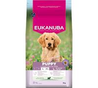 Eukanuba, alimento seco para Cachorros con Cordero y arroz para Razas Grandes, alimento seco Premium para Perros Junior, 3 kg