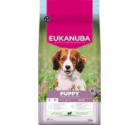 Eukanuba, alimento seco para Cachorros con Cordero y arroz para Razas pequeñas y Medianas, alimento seco Premium para Perros Junior, 12 kg