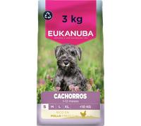EUKANUBA Growing Puppy Small Breed 3kg pollo + sorpresa para el perro