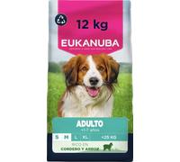 EUKANUBA Adult Small&Medium Breed Rico en cordero y arroz12kg + sorpresa para el perro