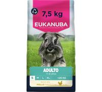 Eukanuba, alimento seco para Perros con Pollo Fresco para Razas pequeñas - Alimento seco Premium para Perros Adultos, 7,5 kg