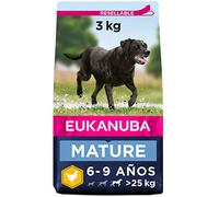 EUKANUBA Alimento seco para perros maduros de raza grande, rico en pollo fresco 3 kg