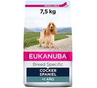 EUKANUBA Breed Specific Alimento seco para perros cocker spaniel adultos, alimento para perros óptimamente adaptado a la raza 7.5 kg