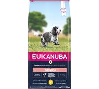 EUKANUBA Edad Avanzada con Necesidad de Cuidados Raza Mediana rico en pollo fresco [12 kg]