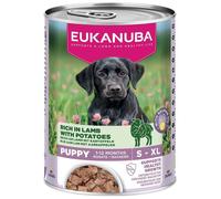 Eukanuba Puppy Cordero con Patatas Perros Latas 400 gr