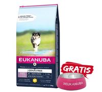 Eukanuba Puppy Large Grain Free Pollo 12kg + ¡Cuenco GRATIS!