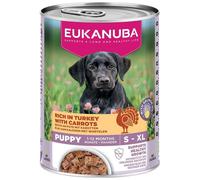 Eukanuba Puppy Pavo y Zanahoria Perros Latas 400 gr