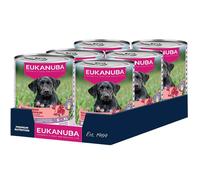 Eukanuba Puppy Ternera con Calabaza Perros Latas 6 x 400 gr