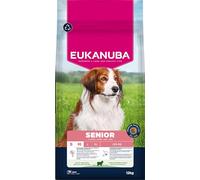 Eukanuba Senior, alimento seco con Cordero y arroz para Razas pequeñas y Medianas, alimento seco Premium para Perros Mayores, 12 kg