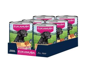Eukanuba Senior Pavo con Zanahoria Perros Latas 6 x 400 gr