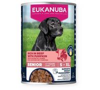 Eukanuba Senior Ternera con Calabaza Perros Latas 400 gr