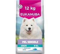 EUKANUBA Special Care Sensitive Skin para perros adultos con piel sensible, 12 kg + SORPRESA PARA SU PERRO