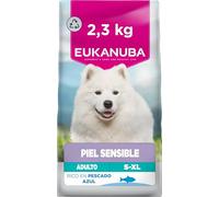 EUKANUBA Sensitive Skin - Alimento Seco para Perros, Pescado, 2,3kg