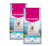 EUKANUBA Special Care Sensitive Skin para perros adultos con piel sensible, 2x12 kg