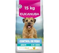 EUKANUBA Weight Control - Alimento Seco para Perros, Pollo, 15kg | Special Care | Bajo en grasa | Ayuda a mantener el peso | Pollo