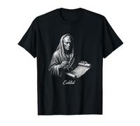 Euklid Pergamino matemático de geometría Griega Antigua Camiseta gráfica económica