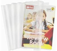 EULANT 10 Piezas Fundas de Libros Transparentes,Forro Libros Plástico,Protectores de Libros Claro Ajustables,B5