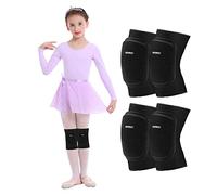 EULANT 2 Pares Rodilleras de Voleibol, Elásticas Rodillera para Danza, Balonmano, Scooter, Gimnasia, Fútbol, Lucha en Línea, Bicicleta de Montaña, Coderas para Niños y Adultos