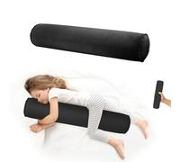 EULANT Almohada Lateral Inflable para Dormir de Lado, Ligera Almohada de Todo el Cuerpo Redonda Larga, Travesseiro de Soporte de Viaje, 90 * 20cm, Inflable & Compacta
