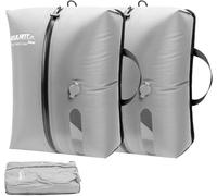 EULANT Bolsas de Vacío de TPU para Viajes, Cubos de Embalaje de Compresión Reutilizable para Maletas/Equipaje/Mochila, Bolsas de Sellado al Vacío con Cremallera Hermética IP67, Impermeable y Ahorra