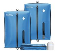 EULANT Bolsas de Vacío Profesionales para Viajes con Bomba, Bolsa de Compresión Reutilizable para Maletas/Mochila, Impermeable Bolsas de Vacio para Ropa con Cremallera Hermética IPX8