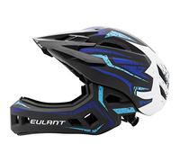 EULANT Casco de Bicicleta con Mentonera Desmontable para Niño,Ligero Casco Integral Niños para Bici MTB BMX Ciclismo Moto Patinaje Scooter Skate Hoverboard