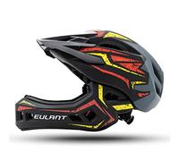 EULANT Casco de Bicicleta con Mentonera Desmontable para Niño,Ligero Casco Integral Niños para Bici MTB BMX Ciclismo Moto Patinaje Scooter Skate Hoverboard