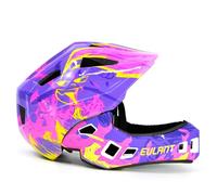 EULANT Casco Integral Niño,Casco de Patinaje para Chicos y Chicas,Casco con Cubierta Protectora Extraíble para Barbilla para BMX MTB Bicicleta Moto Scooter