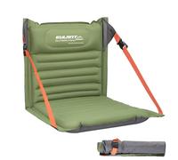 EULANT Cojín de Asiento Inflable con Respaldo, Impermeable Asiento de Estadio con Respaldo,Portátil Plegable Silla para Camping Playa Kayak Senderismo Eventos Deportivos Conciertos