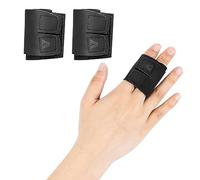 EULANT Férula Dedo 1 Par, Elásticos Protector Dedos para Dedo Índice,Pulgar,Medio, Anular y Meñique, Ajustable