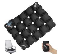 EULANT Inflable Cojín de Asiento con Agujeros, Cojines de Alivio de Presión, Cojín Antiescaras para Silla de Ruedas, Silla de Oficina, Aviones de Coche, Compacto y Portátil