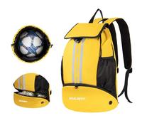 EULANT Mochila Futbol con Zapatillero,Impermeable Bolsa Deporte para Balonmano Voleibol Natación Entrenamiento Senderismo Campamento Compras Playa Escolar,Separación Seca y Húmeda